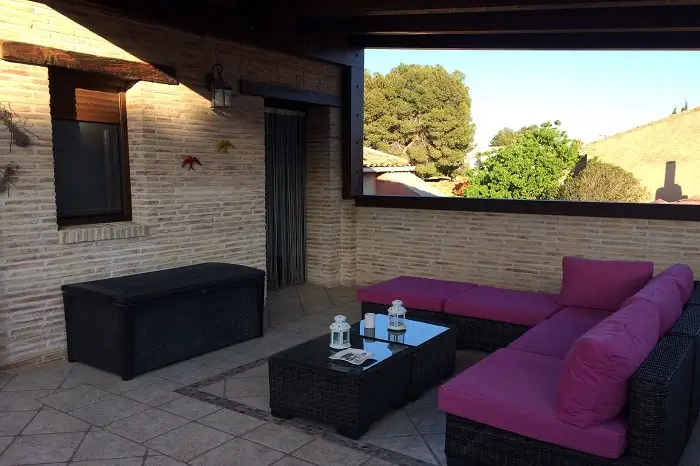 Terraza Casa Maria Isabel